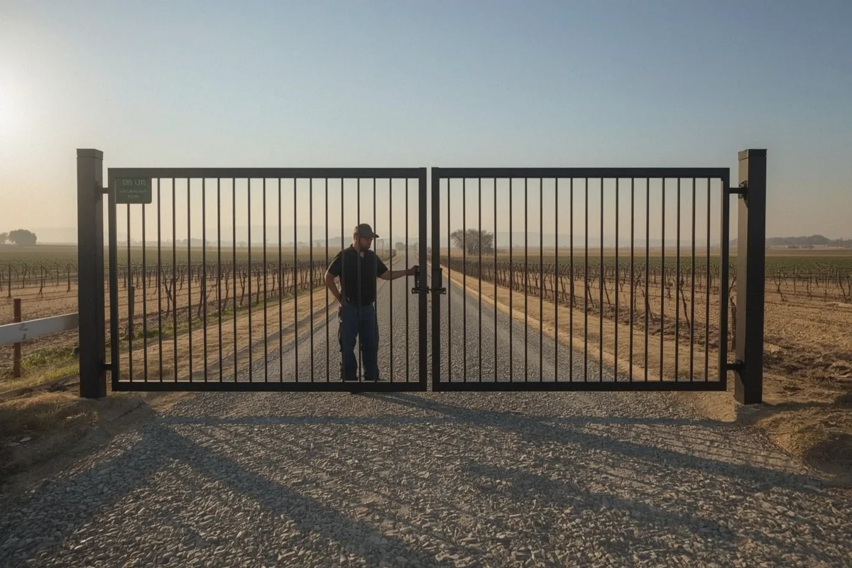 Gate Repair at a property in Dixon, CA