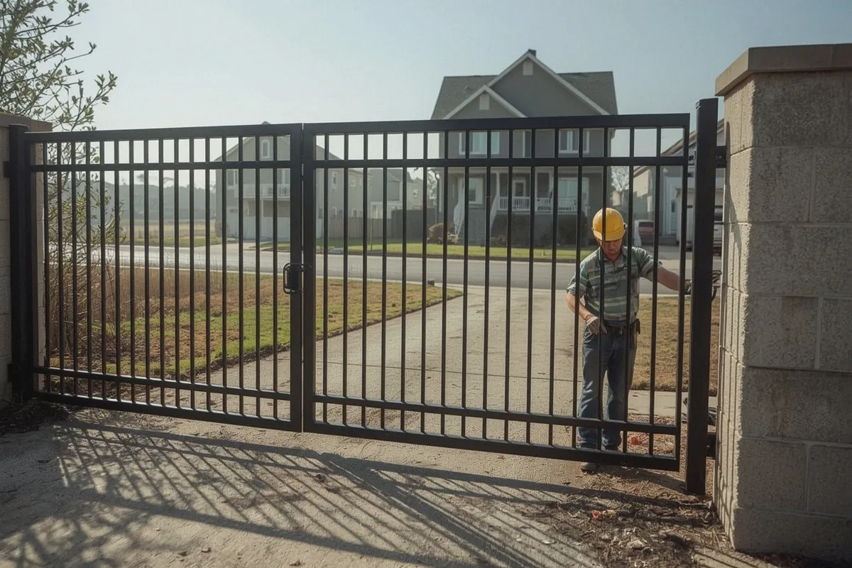 Gate Repair at a property in Suisun City, CA