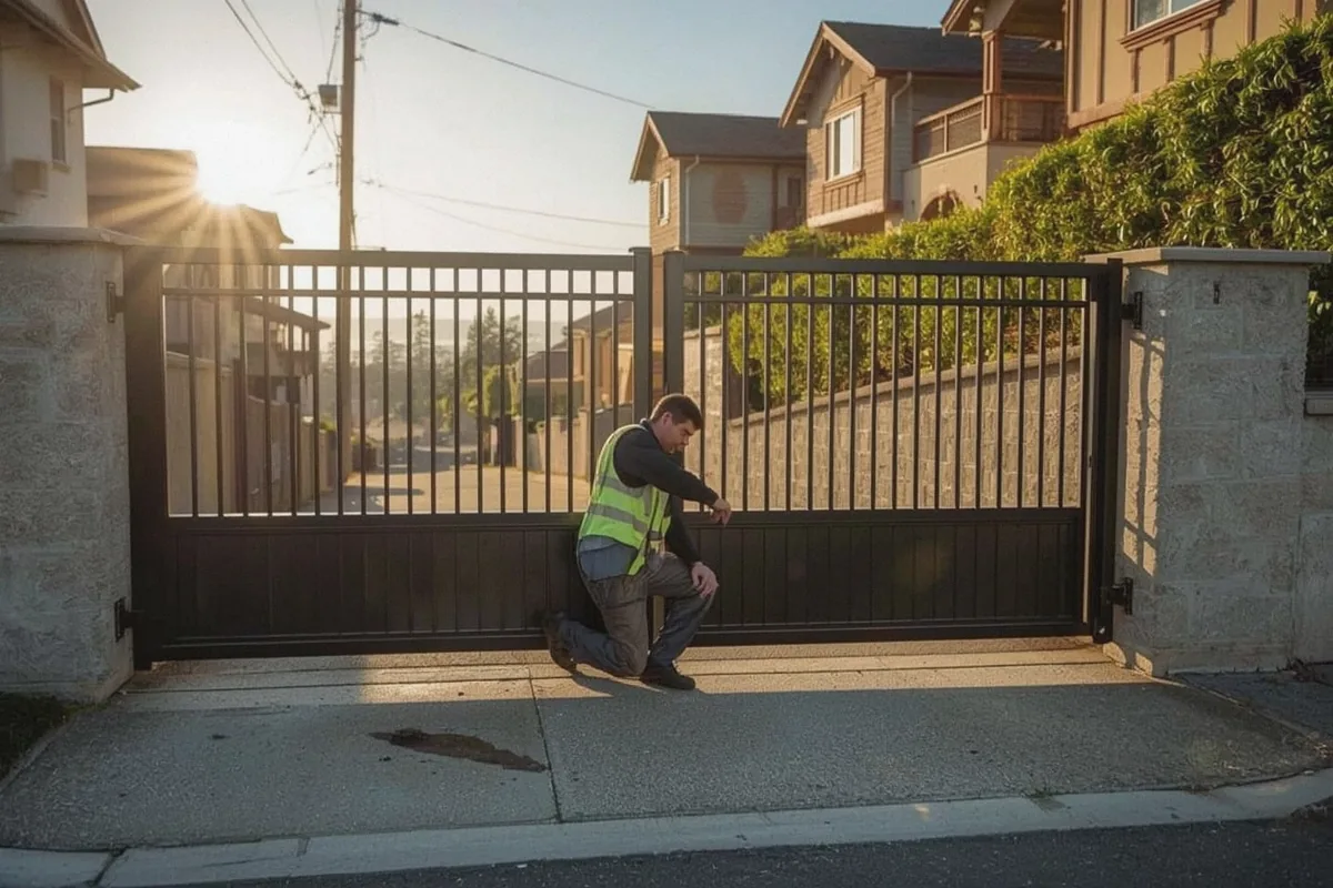 Gate Repair at a property in Vallejo, CA