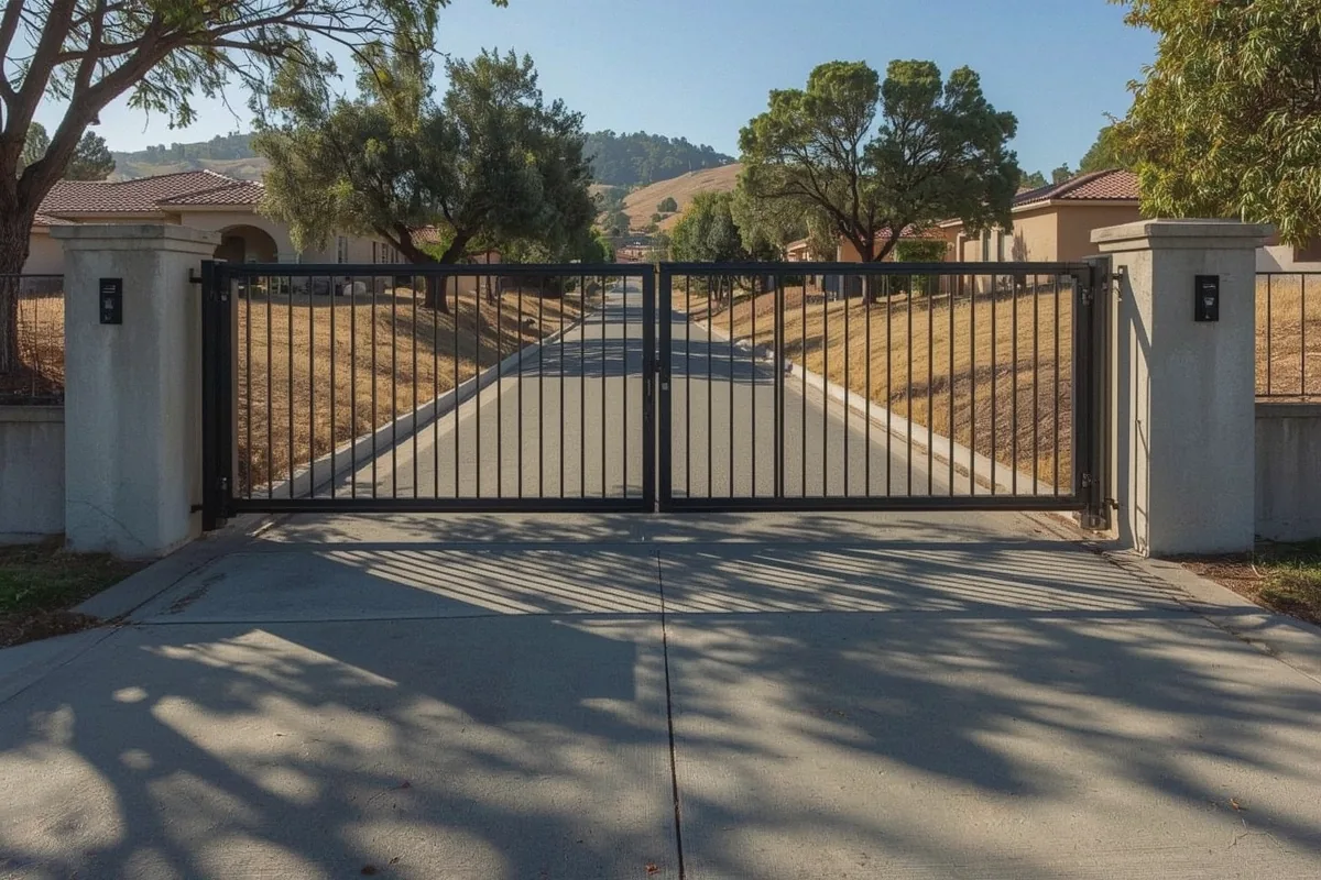 Security Gates and Access Control at a property in Fairfield, CA