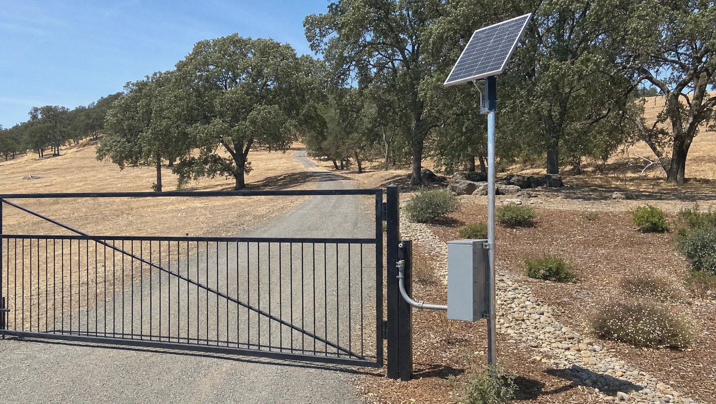 Solar Gate Openers in Vacaville, CA